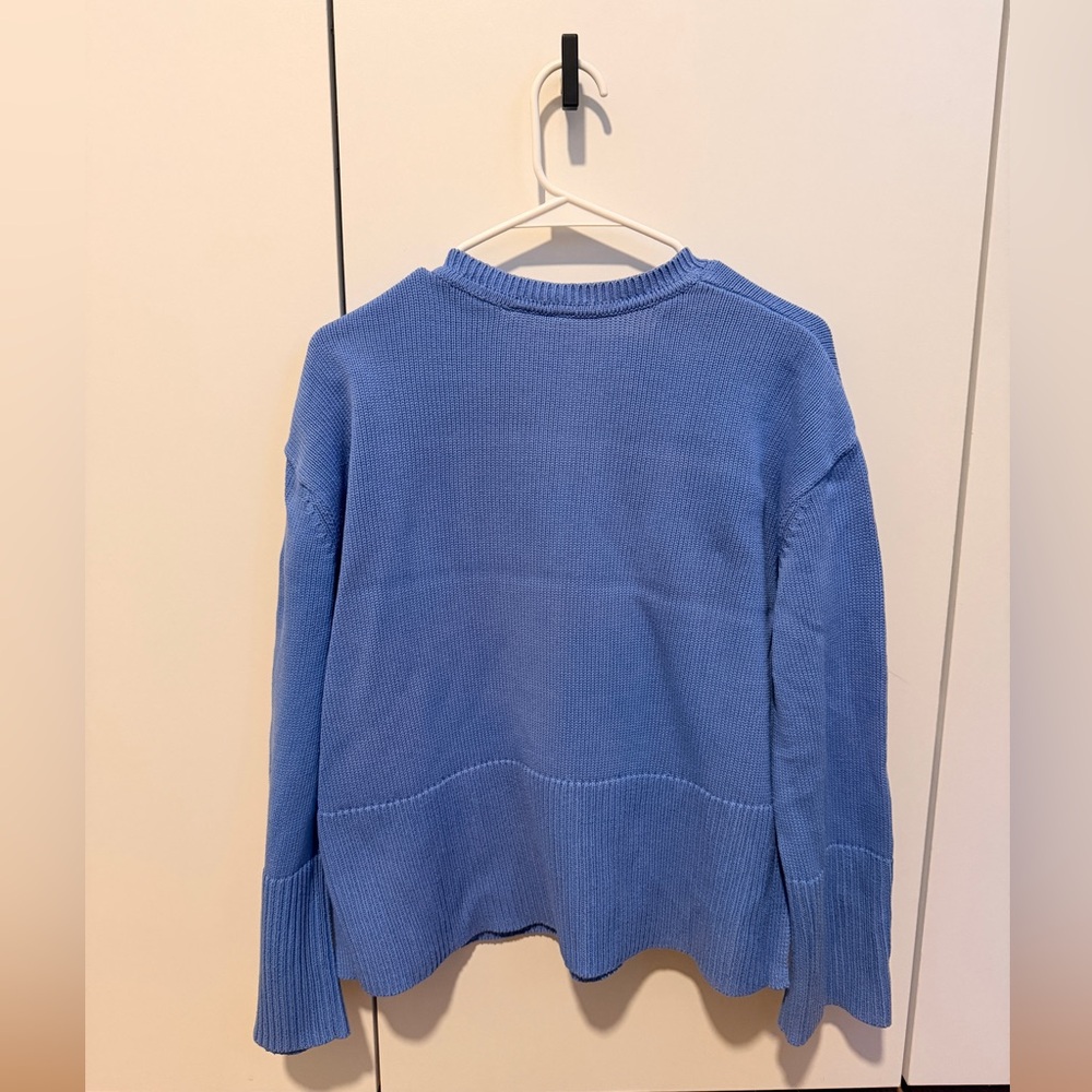 Gap 100% Cotton Split Hem Sweater - image 2